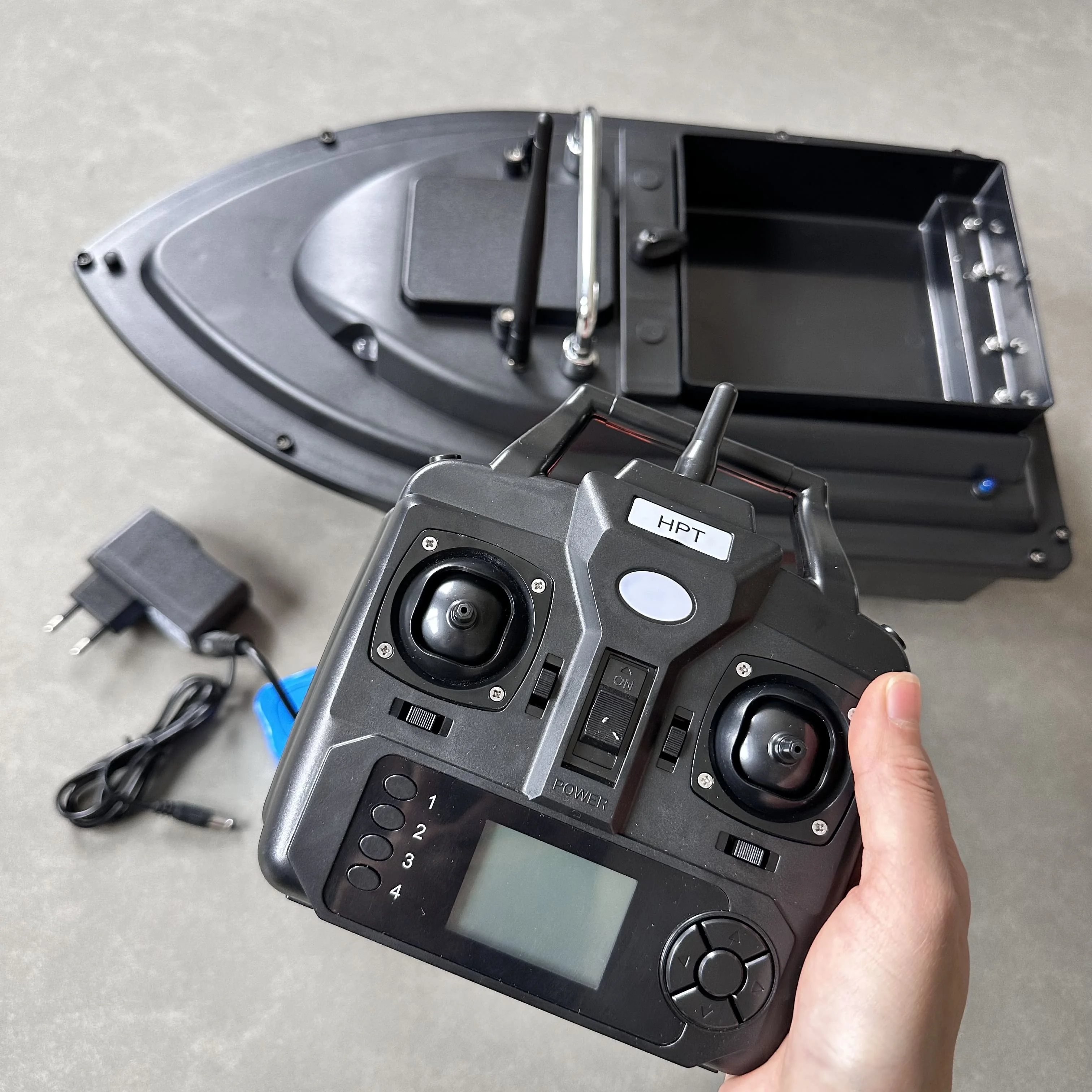 GPS RC Bait Boat Remote Control Fishing Vessel For Seawater And Freshwater Smart Bait Release Boat