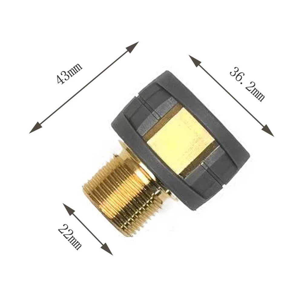 Connector Tailored to Enhance the Versatility of Your Car Washing Machine Works Seamlessly with Models Like the HD5/11 & HD6/15