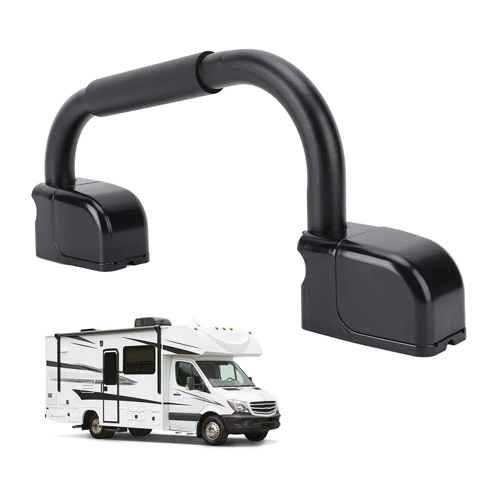 Vehicle Exit Support Folding Handle Anodized Aluminum Folding Handle Entry Door Grab Bar Stylish Aesthetic Design