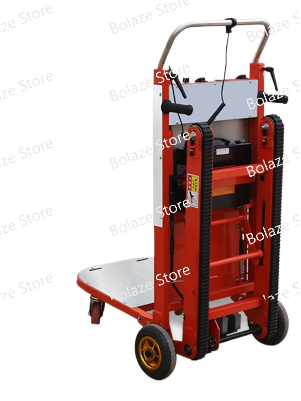 Crawler electric climbing machine, truck, moving goods up and down stairs, small folding silent automatic climbing device