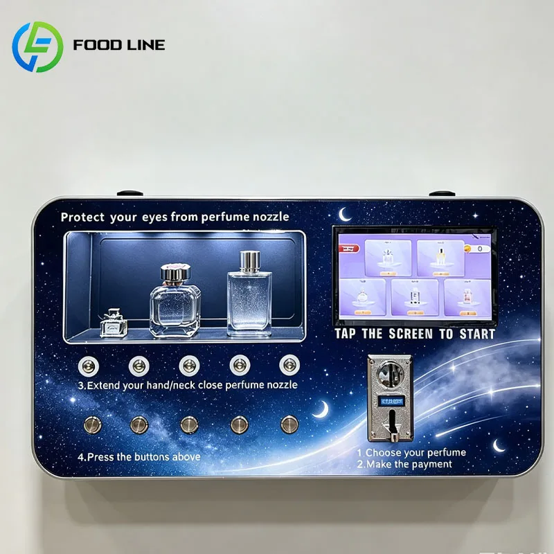 Perfume Vending Machine Automatic Sprayer Machine Wall Mounted Compact Scent Dispenser For Mall Customized