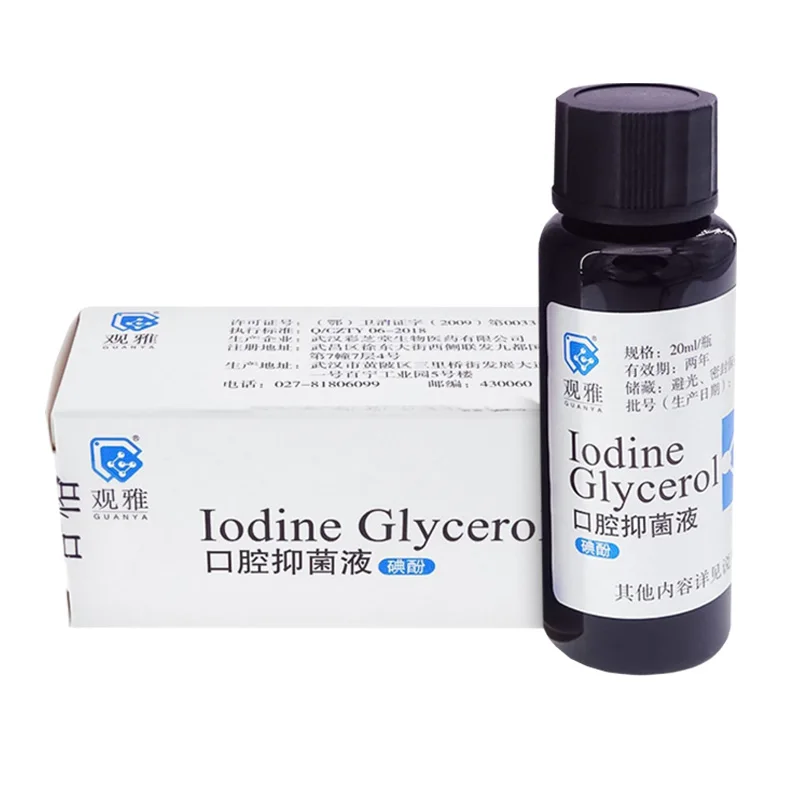 Materiais dentários para desinfecção, solução oral, materiais dentários, Guanya, Wuhan, 20ml, preço especial