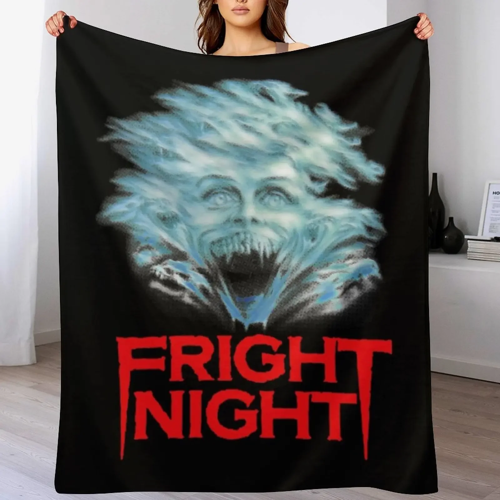 

Fright Night Throw Blanket Decoratives Luxury Thicken Heavy halloween Blankets