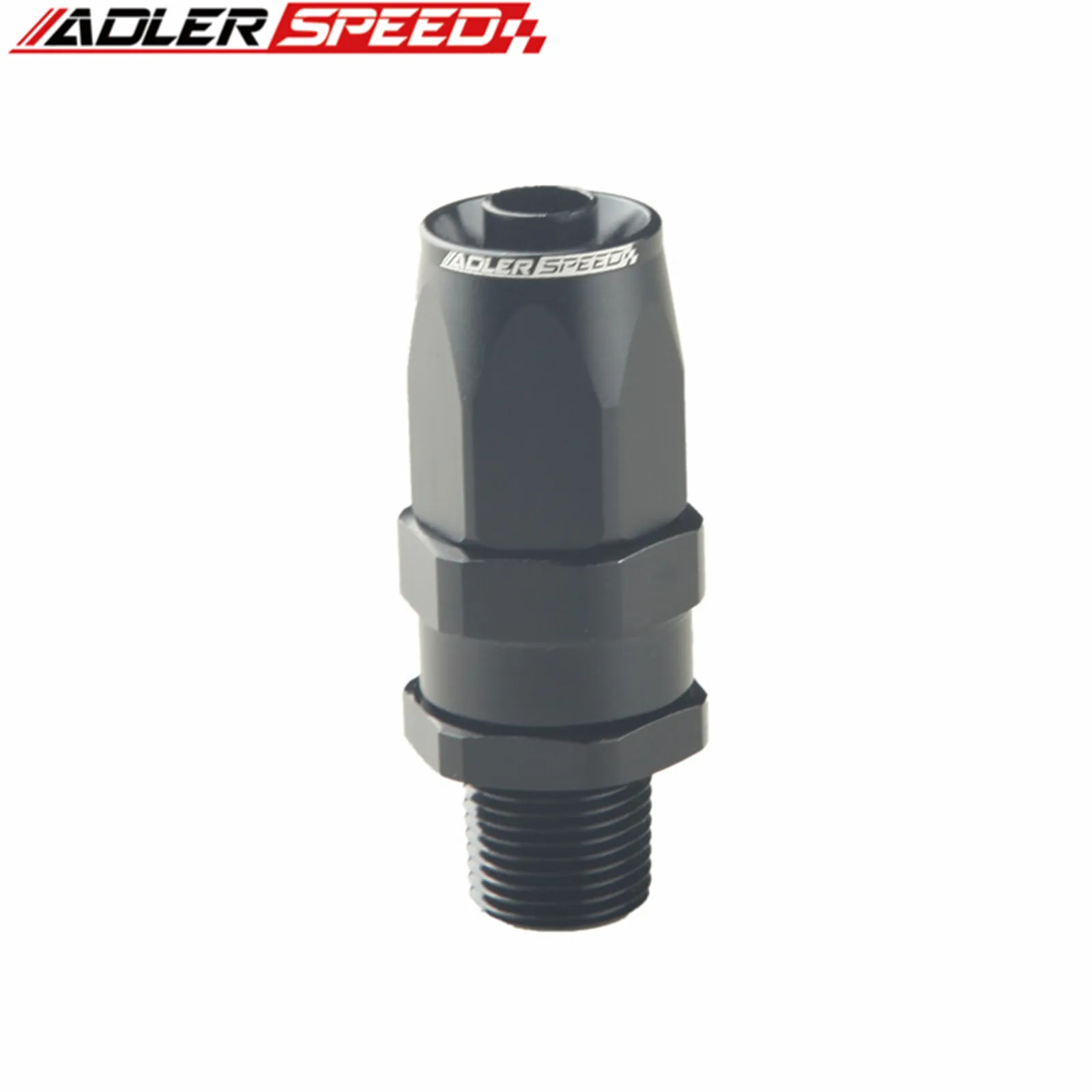 ADLERSPEED 6AN-1/8" NPT,6AN-3/8" NPT,8AN-3/8'' NPT,8AN-1/2" NPT.AN10-3/8" NPT 45 90 Deg Swivel Fuel Oil Hose End Fitting Adaptor