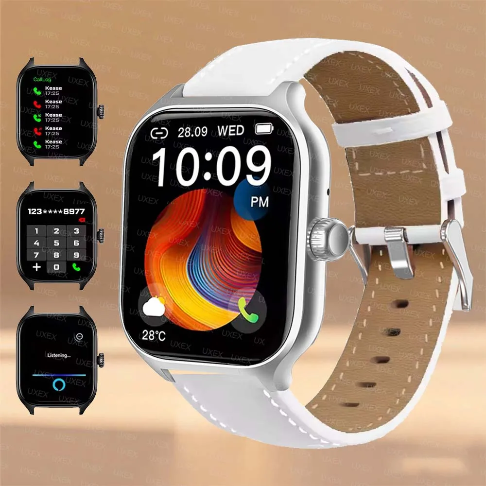 ساعة ذكية رياضية للرجال 2.01 HD بلوتوث مكالمة ساعات تتبع الصحة مساعد صوتي ممارسة السيدات ساعة ذكية لنظام أندرويد IOS #1