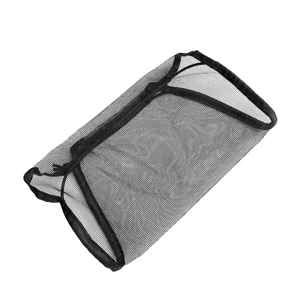 طقم سطح تخزين موسع، 90 × 28 سم، شبكة أمتعة قارب كاياك قابلة للنفخ باللون الأسود