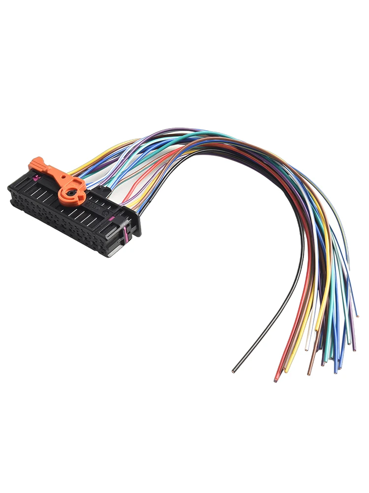 Car Door Cable Wiring Harness  ABS Black 1K0971120BM For Skoda For Fabia Combi 6Y5 2000-2007 1K0971121BD Car Accessories
