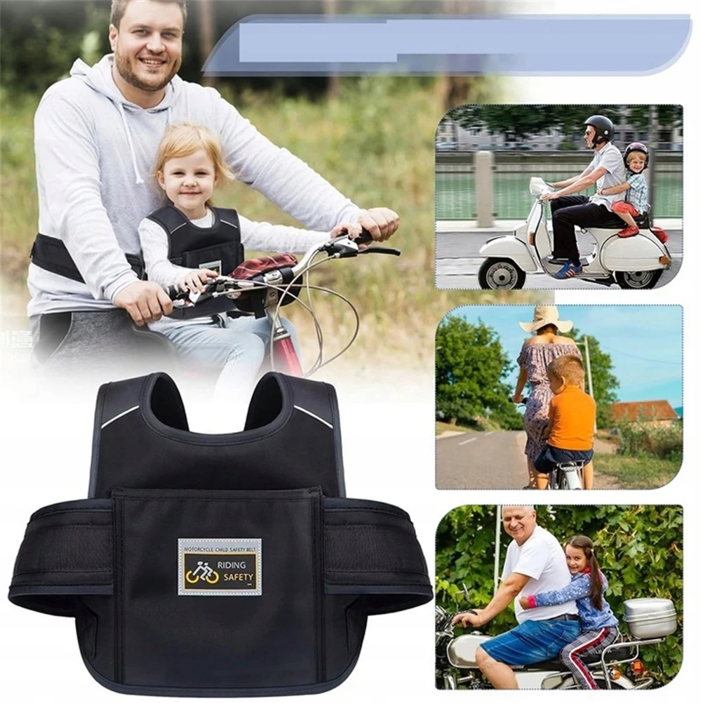 20×16×6cm Kinder-Sicherheitsgurt gegen Stürze beim Fahren, geeignet für Fahrrad, Motorrad, Geländefahrzeug, Schneemobil.
