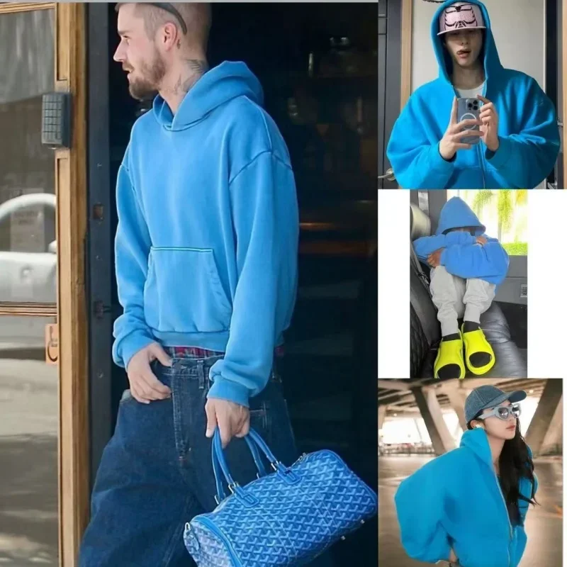 

Skylrk Толстовка с капюшоном и рукавами с вышитым логотипом Высококачественная зимняя одежда Мужская и женская минималистичная толстовка с капюшоном