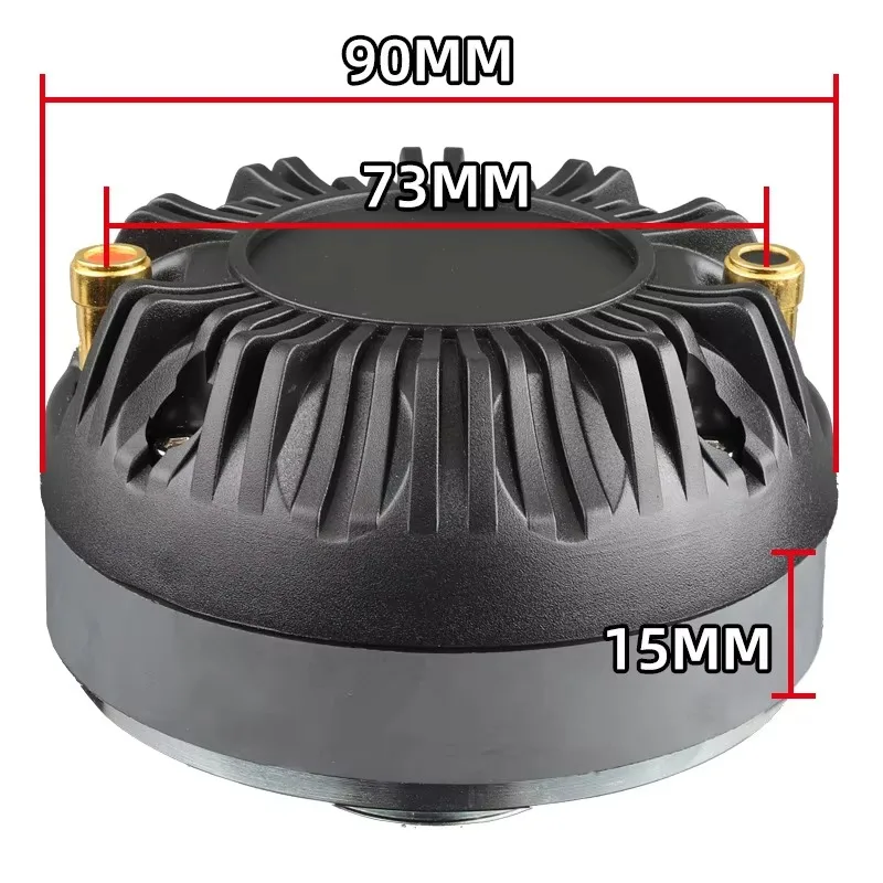 Tweeter Driver Unit 34 Core 8Ohm 80W Titanium Diaphragm Universal Fit Clear Sound for Stage PA Speaker Audio Accessory Part