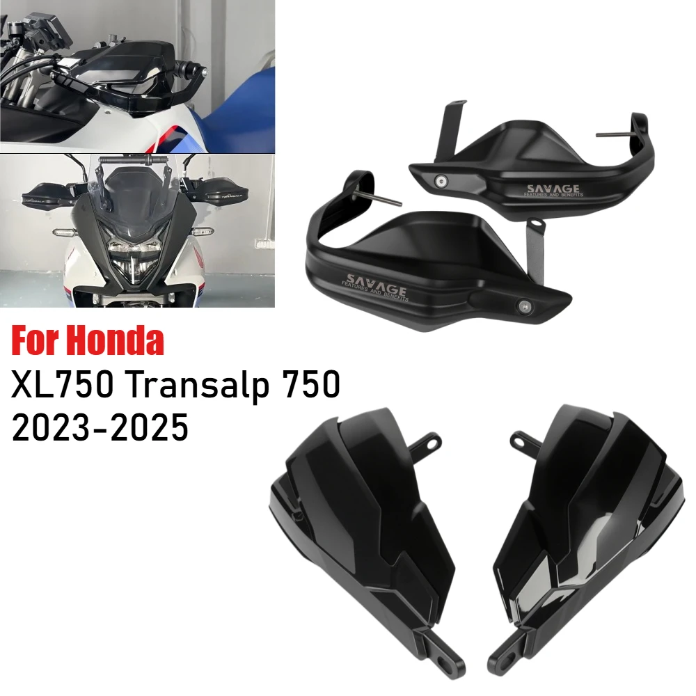 For Honda XL750 XL 750 Transalp 750 2023-2025 Enhanced Handguard Upgraded Handlebar Windshield Hand Deflector Protector Guards