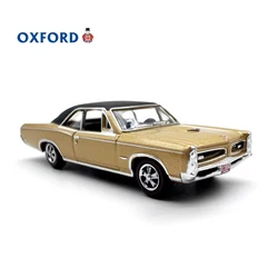 OXFORD Diecast 1:87 Scale Alloy Pontiac GTO Classic Coupe Car Model Finished Product Simulation Toy Static Display