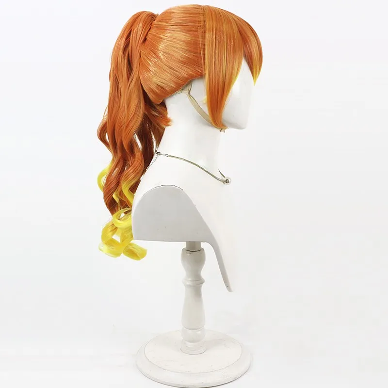 Anime Battle Talent Analysis System AI Emotional Underachiever Cosplay Wig Halloween Carnival Party Props Synthetic + Wig Cap