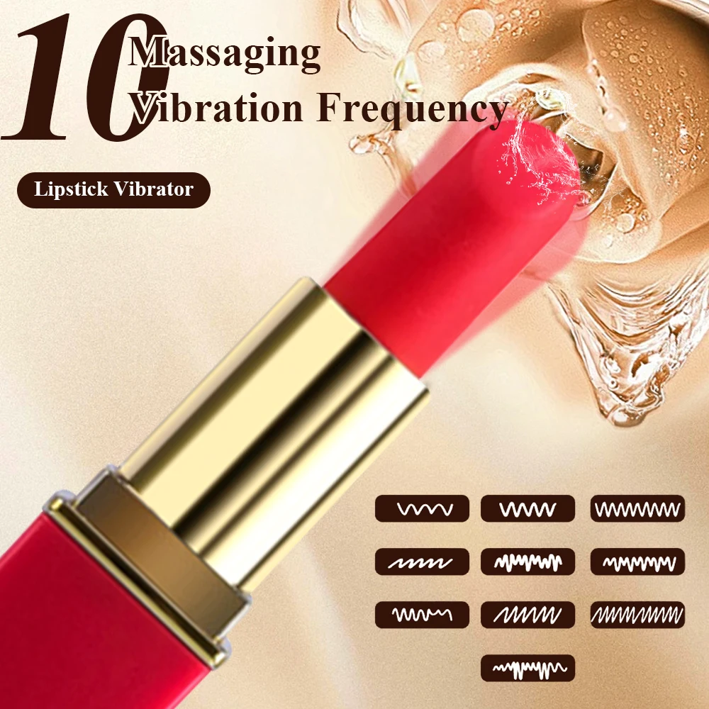 Mini Lipstick Bullet Vibrators for Women Vaginal Massager Clitoral Stimulator Portable Erotic Sex Toys Female Masturbation