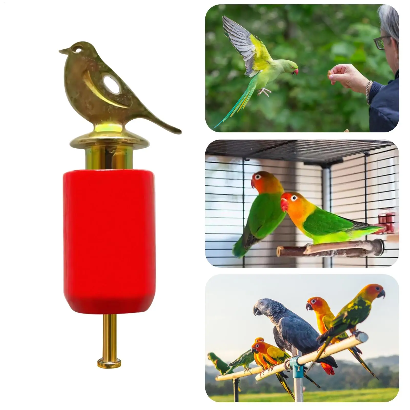 Bird Whistles For Adults Interaction Training Realistic Horn Bird Calls For Animals Lovers Party Football Game Watching Hiking