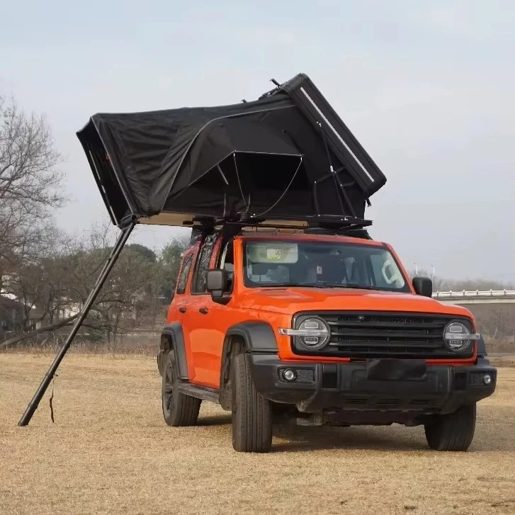 

Палатка на крышу автомобиля Remaco Overland с боковым открыванием, алюминиевая, на 4 человека, усиленная конструкция Pro X, жесткий корпус, гибридная, раскладная, для установки на крыше автомобиля.