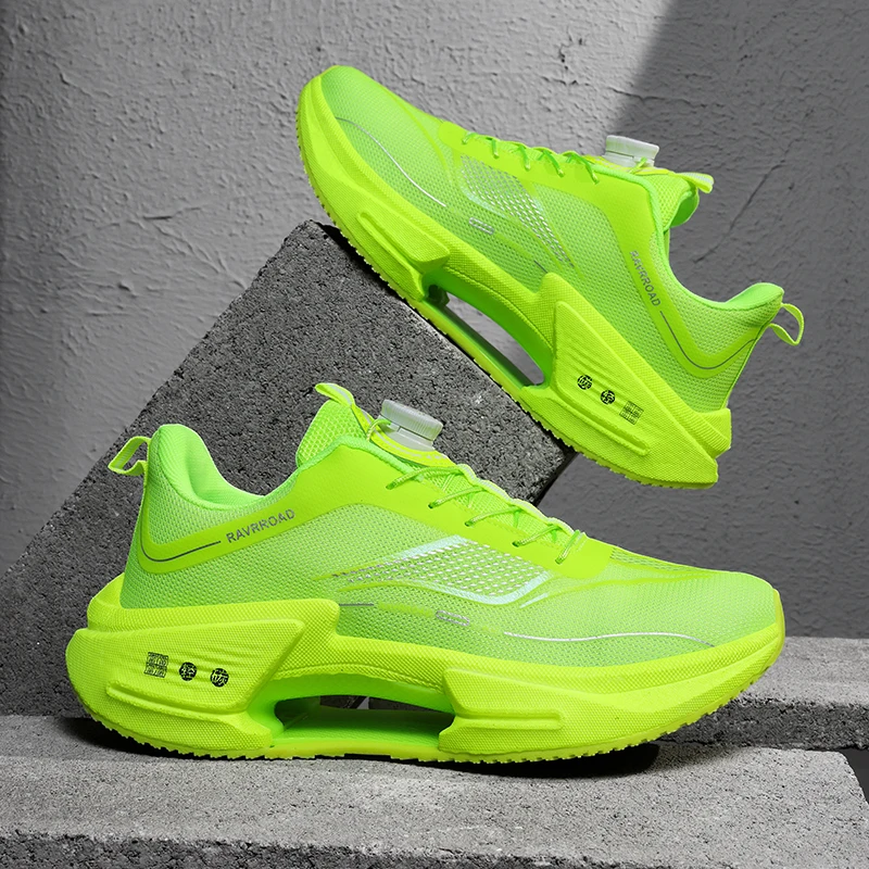 

Unisex casual sports shoes new comfortable breathable four season outdoor anti slip wear-resistant thick soled casual sneakers