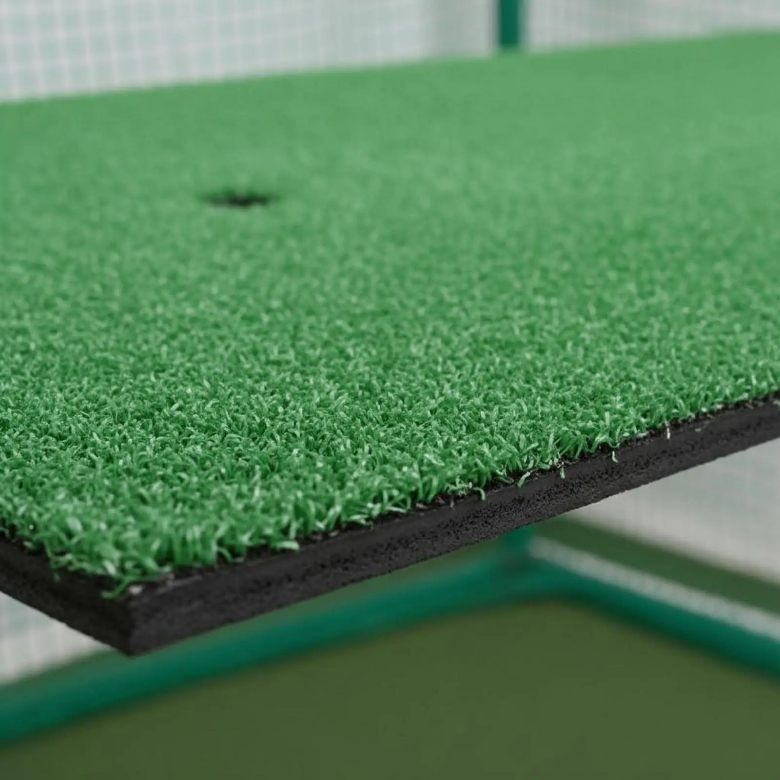 Home Golf Practice Mat for Indoor Use with Artificial Turf Surface and Target Mark for Accurate Ball Strikes
