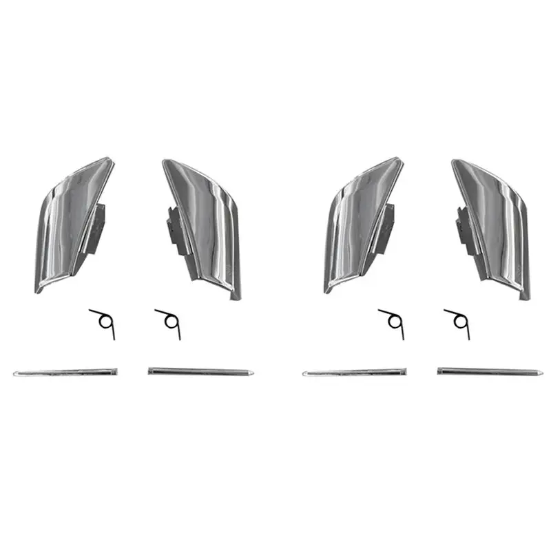 2Pair Front Seat Adjustment Lock Backrest Handle Switch A2079108506 A2079108606 For W204 C204 W207 Bright