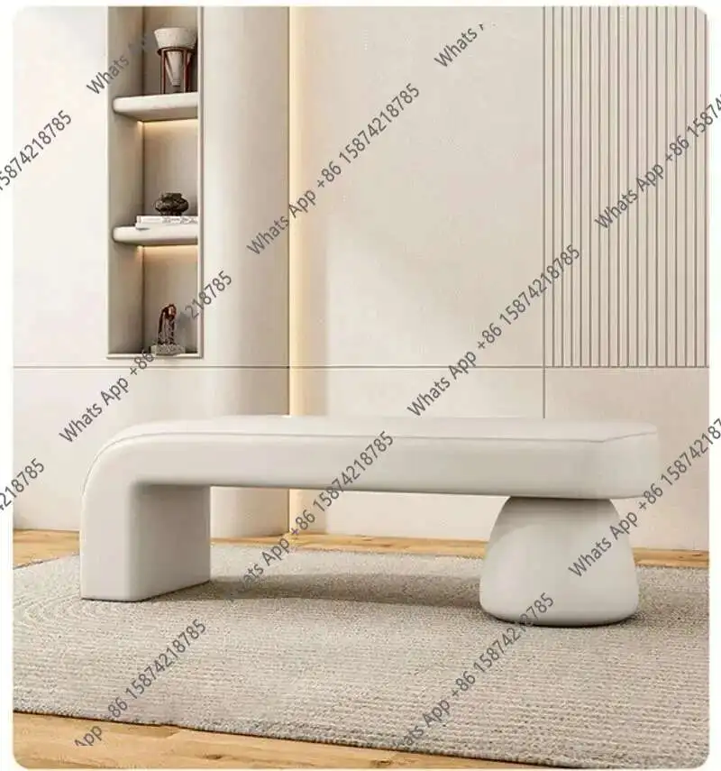 

Скамейка для магазина одежды, оттоманка, скандинавская мебель для дома, табурет для смены обуви, табуретки для спальни, табуретки для кровати, пуфики, диван