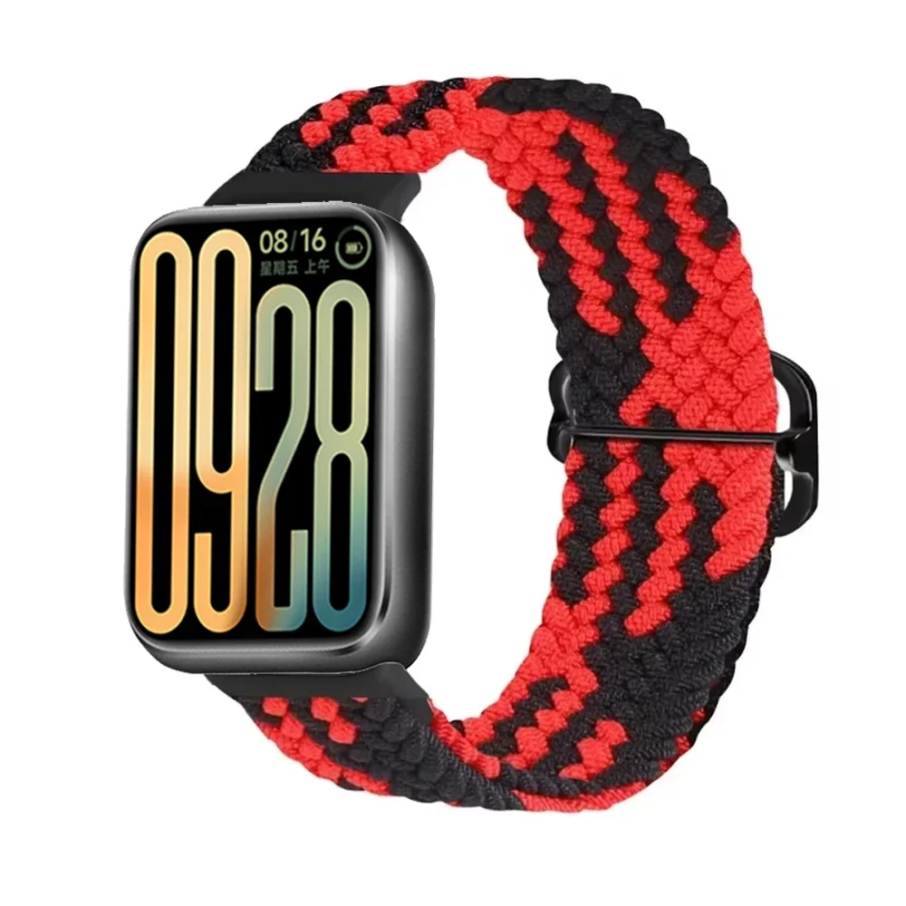 Breathable Strap for Redmi Watch 5 4 Nylon Loop Replaceable Wristband Smart Watch Belt for Xiaomi Mi Band 9 8 Pro Sports Band