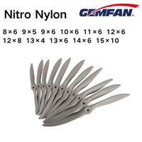 8x6 9x5 9x6 10x6 11x6 12x6 12x8 13x4 13x6 1460 1510 Gemfan Nylon Propeller Nitro Gasoline Airplanes APC 2 Blade Prop Accessory