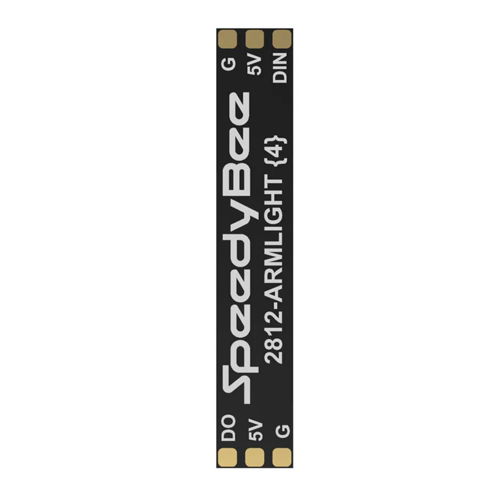 4 Stück SpeedyBee FPV Drone 2812 RGB LED Arm Lichtleiste Programmierbare Rahmenarm Lichtleiste