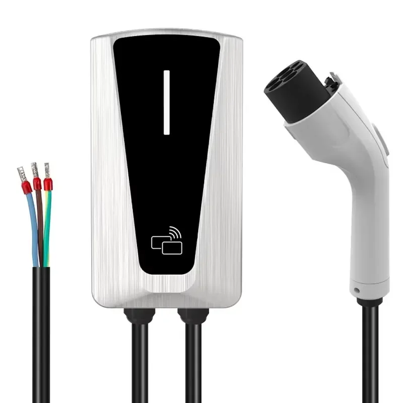 AP01 IP54 7KW 22KW Plug and Play AC Wallbox EV Charging Station Type2 GBT for Home Use for Electric Vehicle