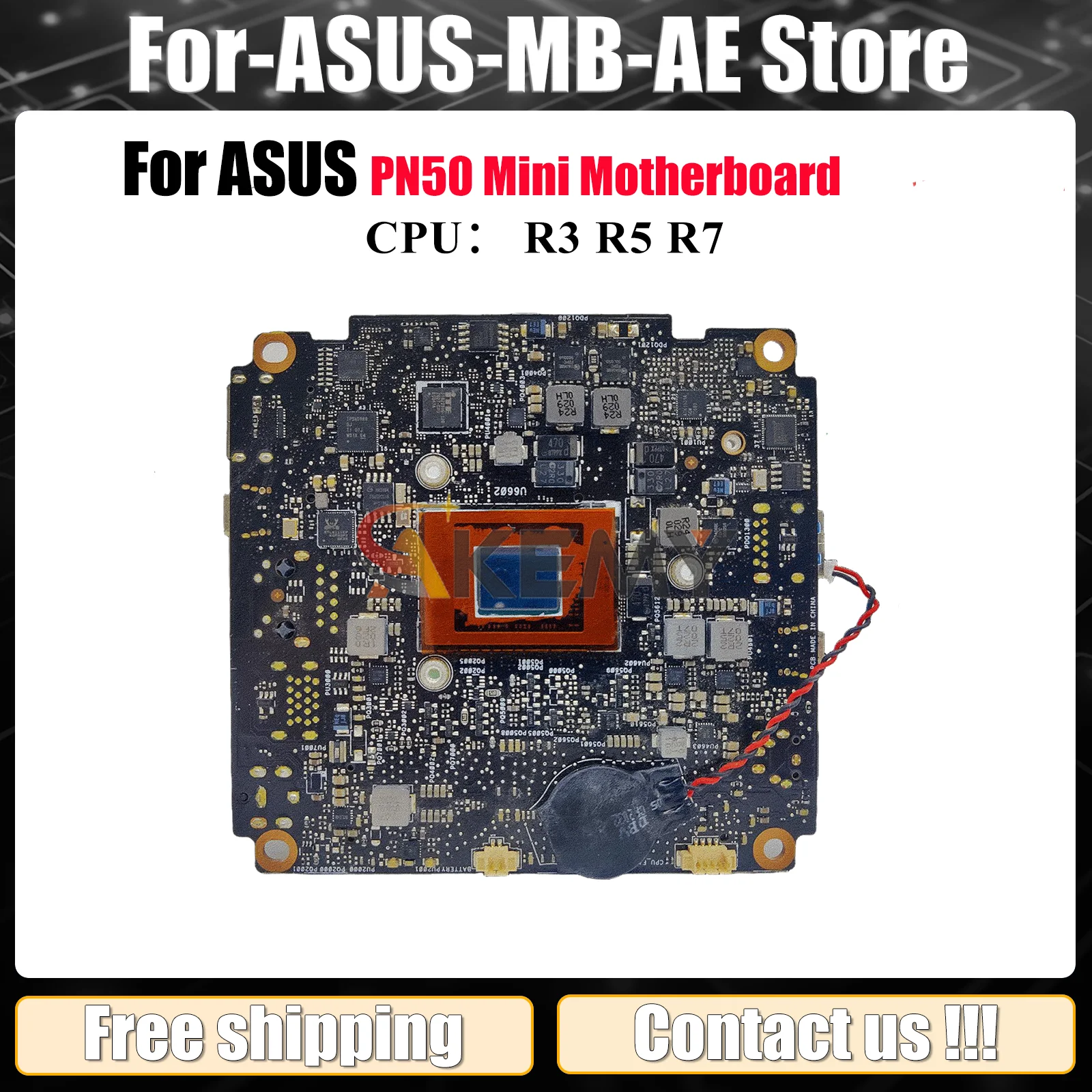 

Материнская плата для ноутбука PN50 для ASUS Mini PC PN50 PN50 Материнская плата для ноутбука с процессором R3 R5 R7 100% тестирование ОК быстрая доставка Высокое качество