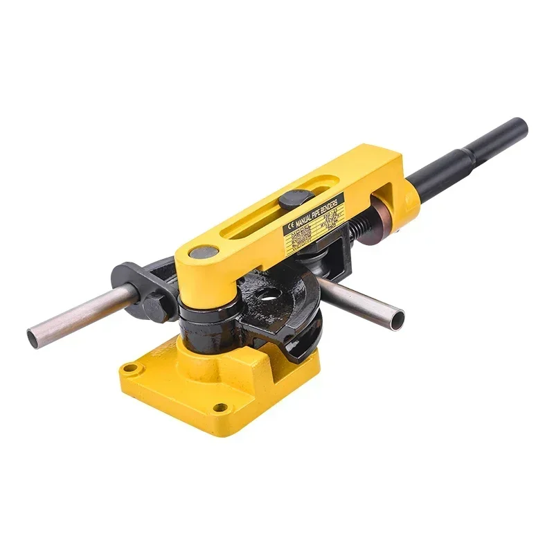 20257 sets of dies included SWG-25S pipe bender manual iron steel pipe copper pipe bending U-type mechanical 3/8 to 1 inch