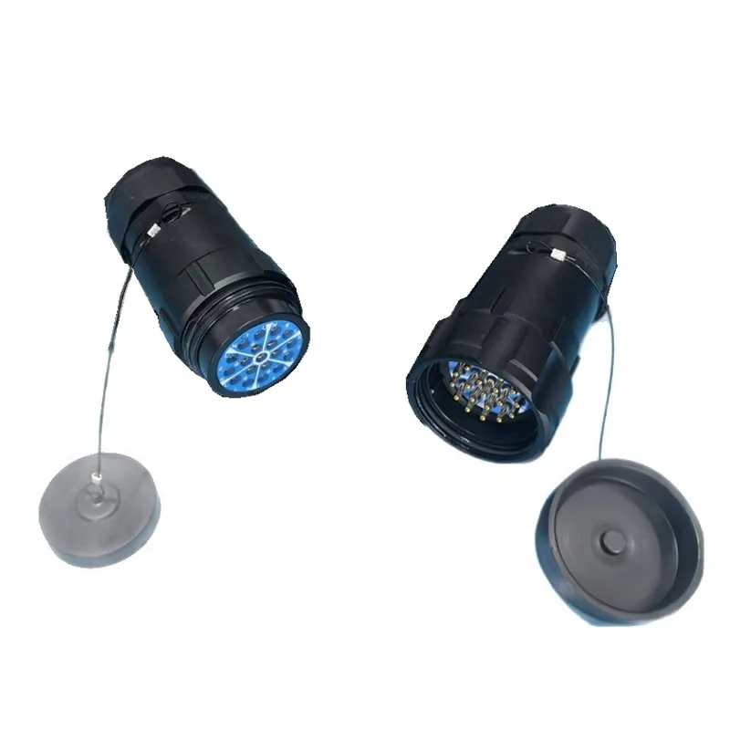 DJ Disco Event 19 Pin Socapex Connector for Power Extension Cable 1 Meter 2.5mm2 Extension Cord for Audio Visual Equipment