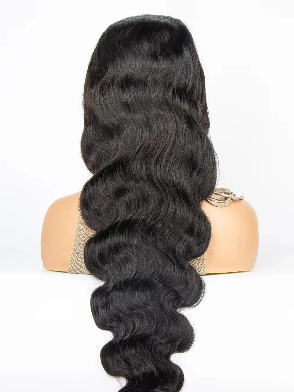 Klebefreie Lace Frontal Perücken aus Echthaar, Body Wave 13x4, 250 Dichte, Vorgezupft, Natürliche Farbe, 13x6 Lace Frontal Perücken