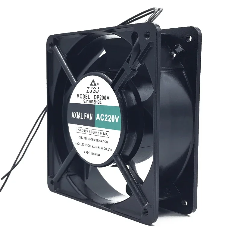 120*120*38MM ZJSJ DP200A SJ12038HBL 220V 0.14A 12CM Cabinet silent axial flow fan 12038