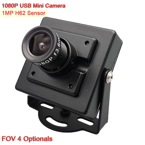 Imagen 1 del producto Gran ángulo de visión 58 65 95 140 grados 1MP H62 PC Webcam Full HD 1080P UVC Plug Play PC cámara USB para Windows Linux Mac Android