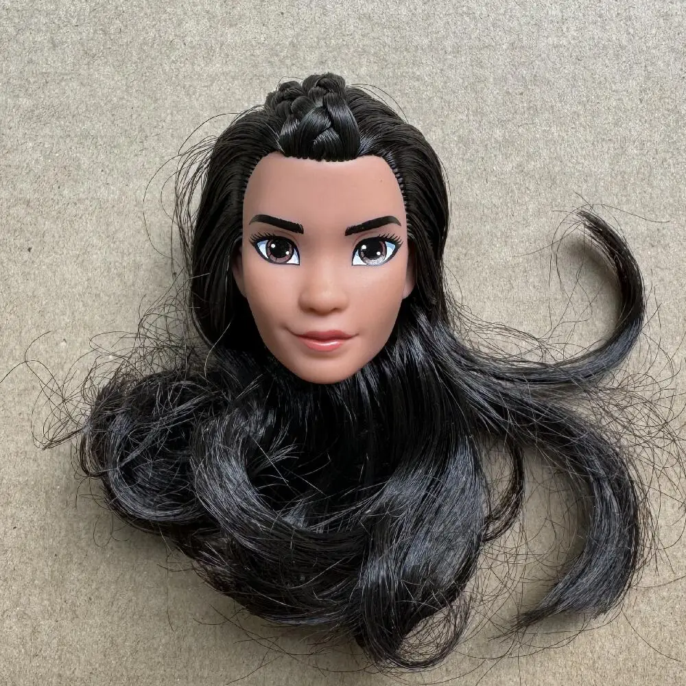 1/6 Princess Doll Heads Solid Girls Head For 30cm Body Kids DIY Toys Birthday Gifts view 6