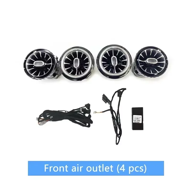 For Mercedes Benz G-class W464 High Quality Car Accessories 64 Colors Benz Rear Turbine Air Vent Set Interior Atmosphere Lights