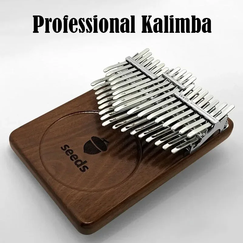 

Walnut Wood Kalimba Professional Musical Instruments Kalimbas Finger Piano for Children Gift Beginner Music Accessories