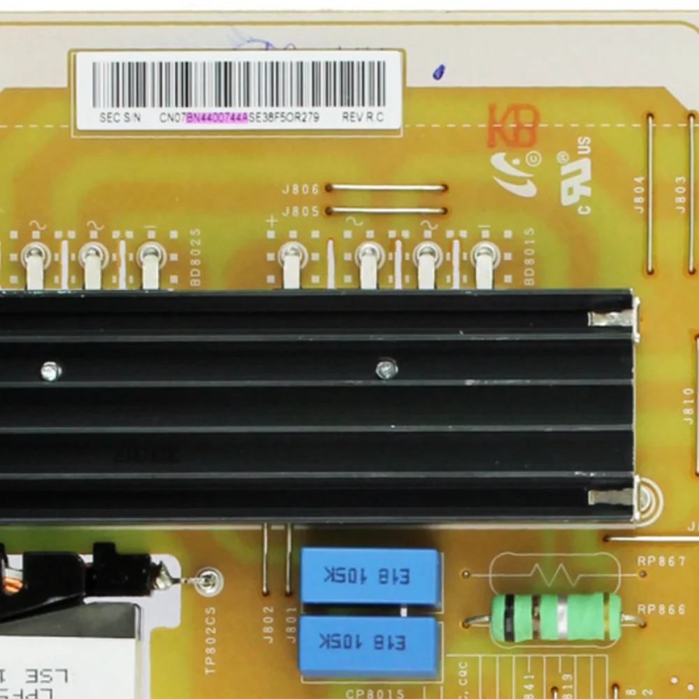 UN65HU9000FXZA UA65HU9800J UE65HU8500T UE65HU8580Q UE55HU8500Z UA55HU9000WXXY is for Power Supply Board L65C4L_ESM BN44-00744A