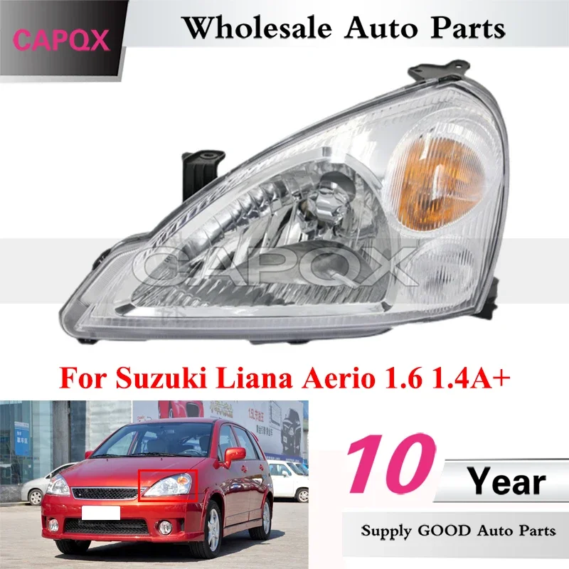 

Фара переднего бампера CAPQX для Suzuki Liana Aerio 1,6 1,4A + передняя фара, фара