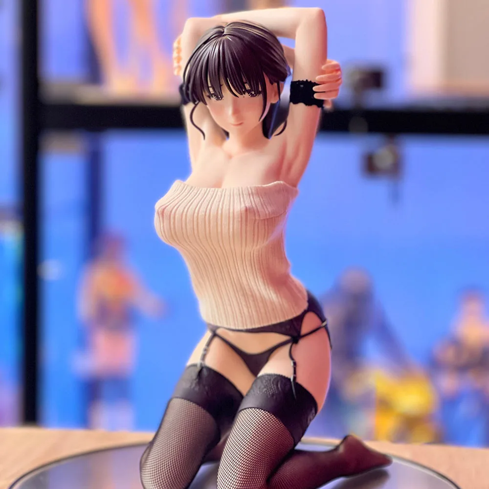 28 cm illustration de reliure native par Hitomio Anime fille Sexy Xiao Xia 1/4 figurine en PVC adulte Collection modèle poupée jouets cadeau