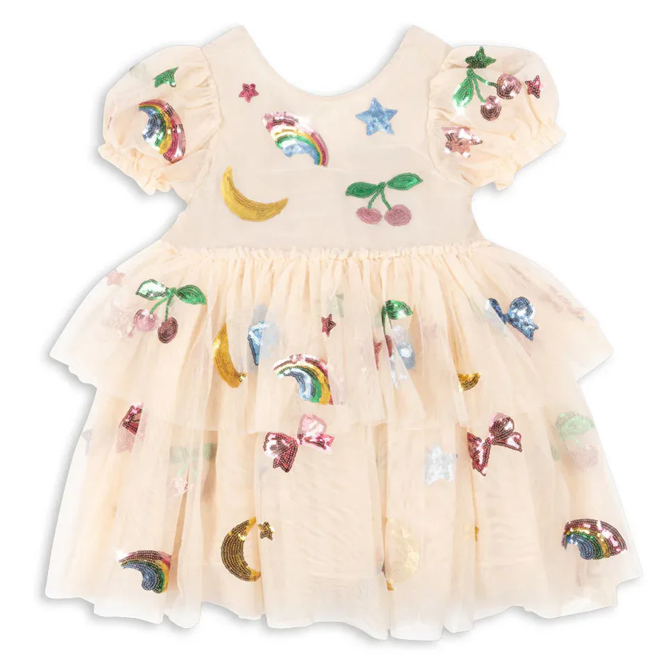 在庫あり即納！ 女の子のベルベットスパンコールドレス、KSタキシードドレスシリーズ、子供の気質、インスタイルネットチュールドレス、