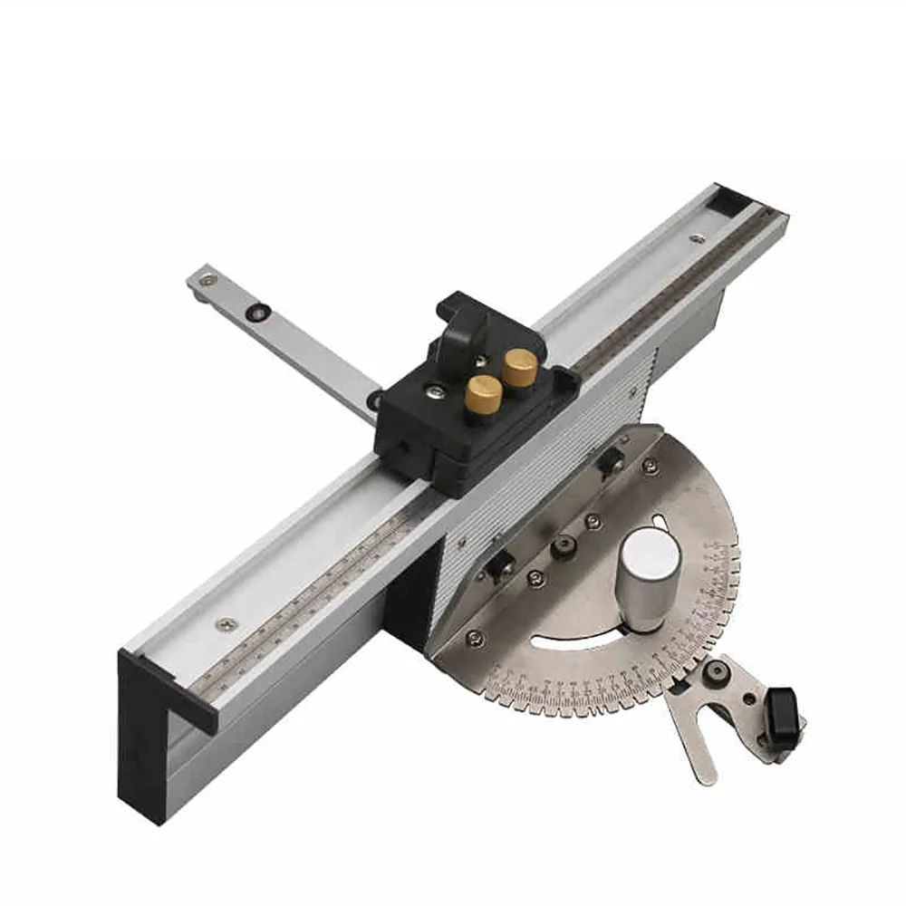 : DIY Woodworking Angle Disc Push Rule Chute, Table Saw, Flip-Chip Engraving Machine Trimming Tool