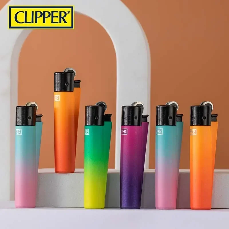 Spanish Clipper Butane Inflatable Grinding Wheel Lighter, Portable Open Flame Cigarette Lighter, Smoking Accessories