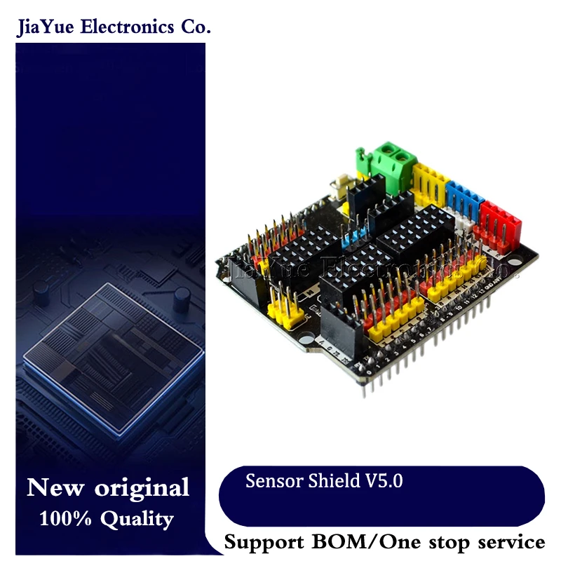 Placa de expansión de bloques de construcción electrónicos, Escudo de Sensor V5.0, Robot