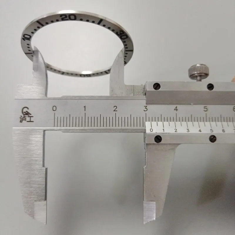 Watch Accessory SKX007 38mm Steel Bezel Insert Fits For Seiko 007 SKX009 NH35 NH36 Sports Watch