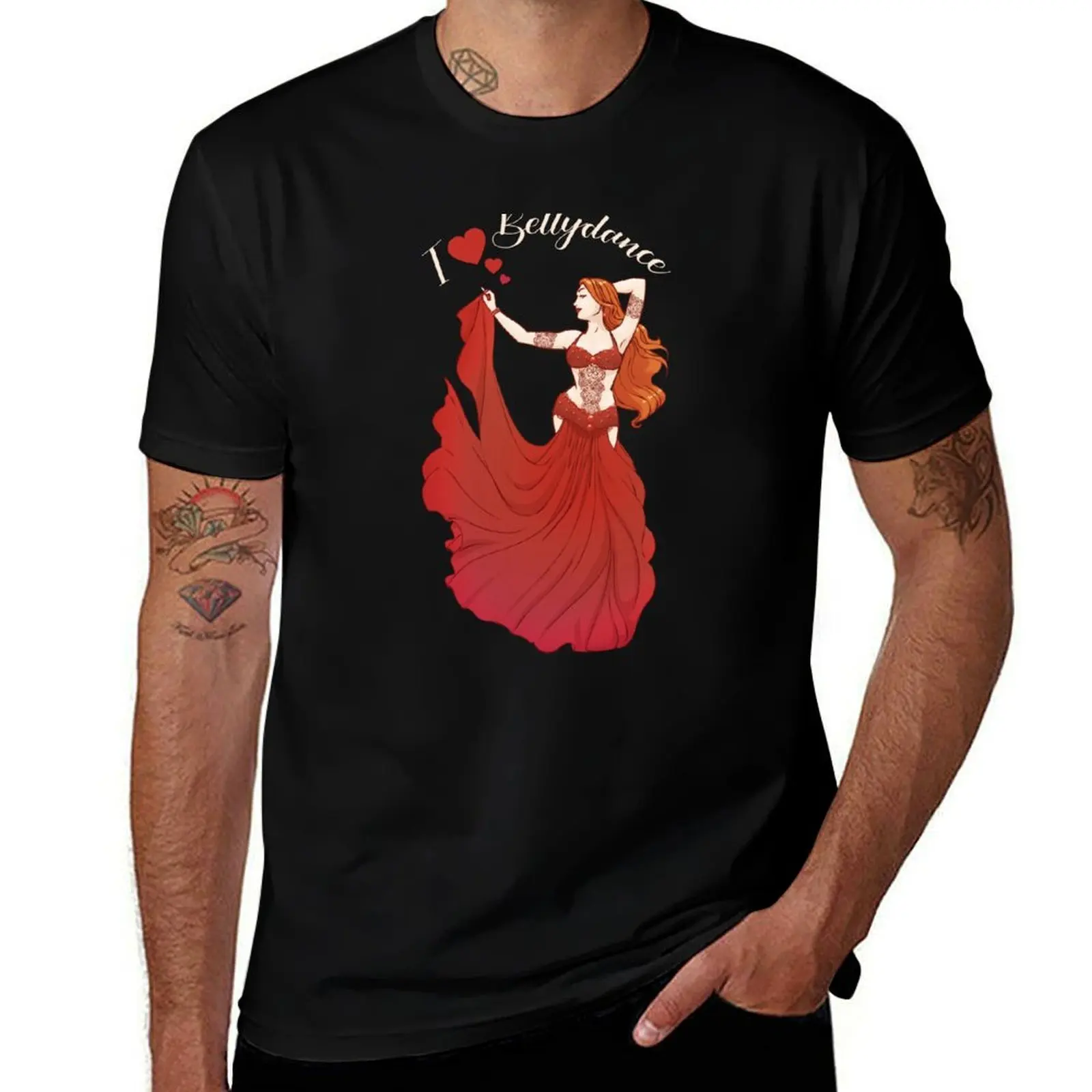 

I love Bellydance T-Shirt man tshirt man t shirt graphic anime tshirt T-Shirt