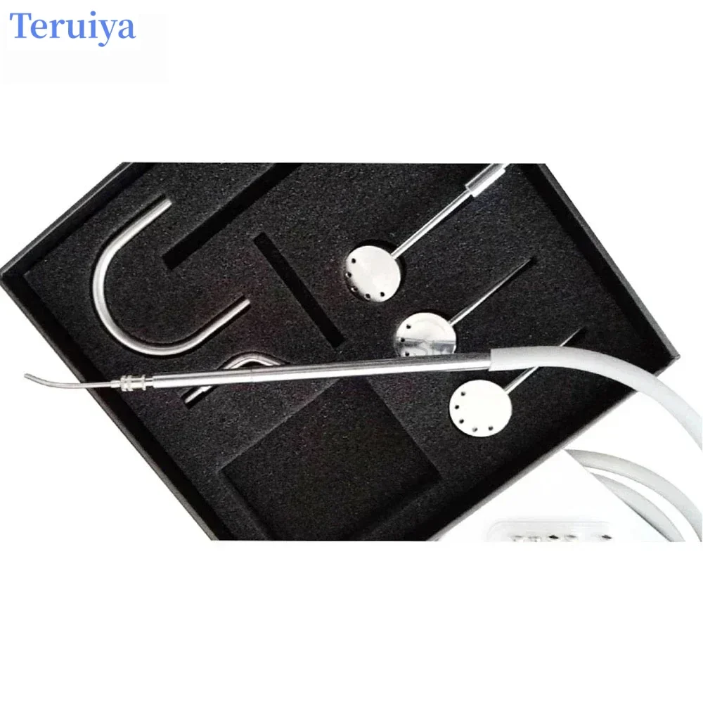 Stainless Steel Dental Mirror Set - Professional Hygiene Instruments with Suction Mirror System