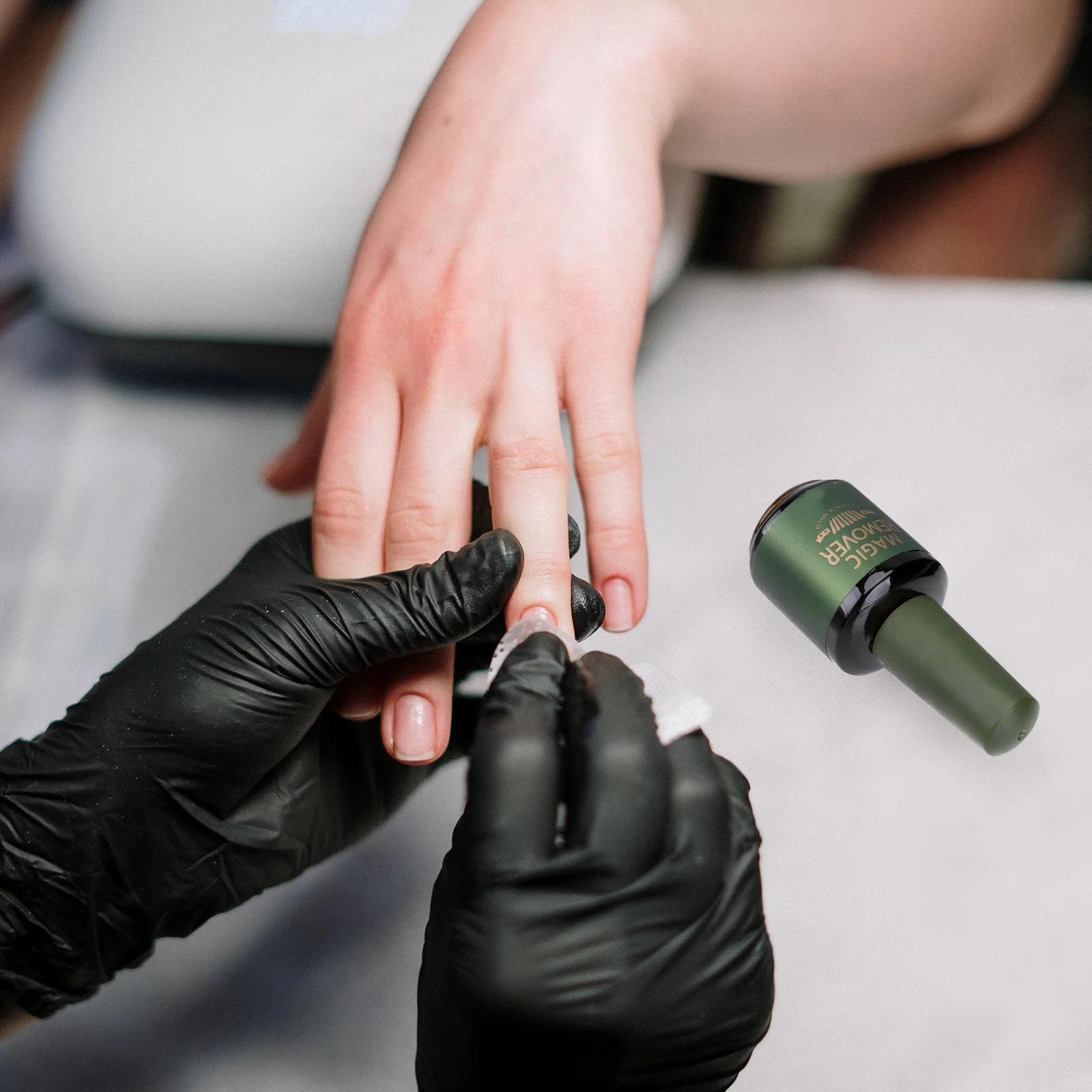 Preparat do usuwania lakieru hybrydowego Soak Off, szybkie usuwanie, bezpieczny dla paznokci, do użytku domowego i w salonie, akcesoria do paznokci.