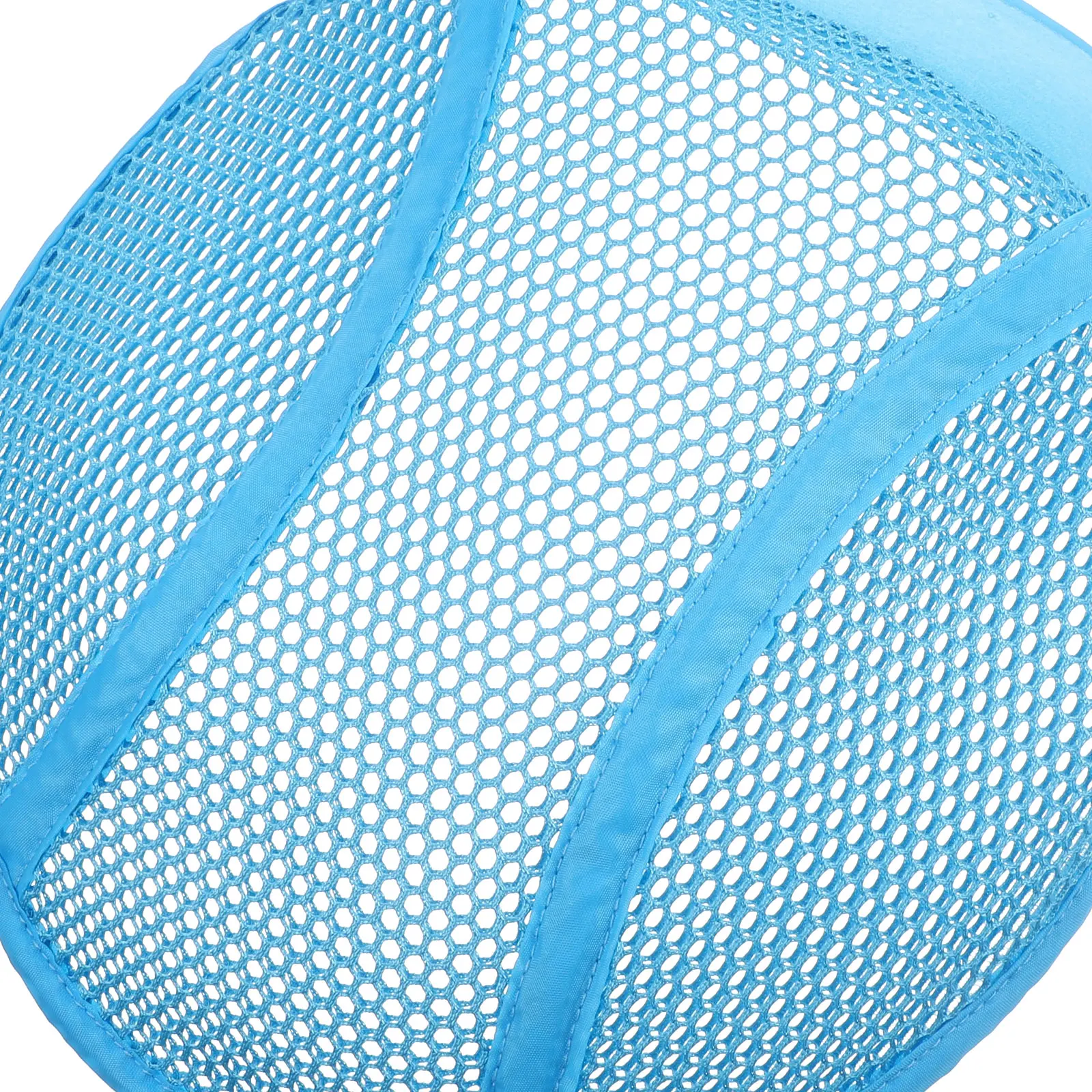 

1pcs Quick Dry Liner Breathable Mesh Sweat Pad For Sports Cycling Reusable Lining Cap All Sizes Blue
