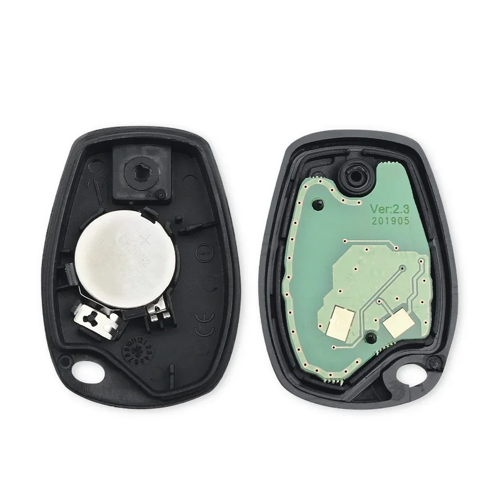 KEYYOU 5PCS Remote Car Key For Renault Duster Modus Clio 3 DACIA Logan Sandero 433Mhz PCF7947 PCF7946 pcf7952E Chip